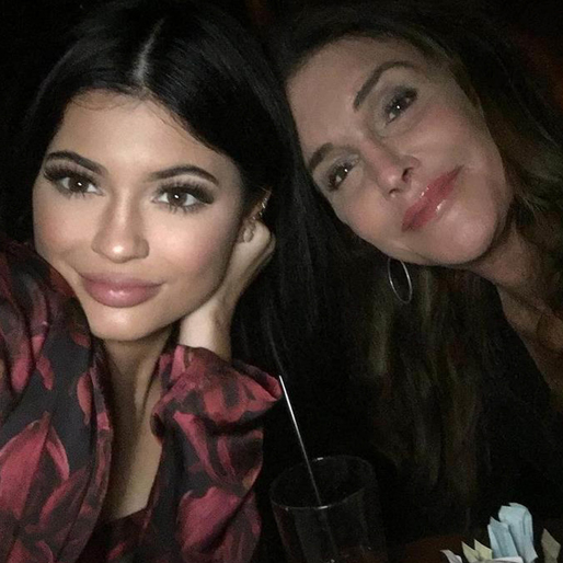 Caitlyn Jenner med dottern Kylie Jenner. 