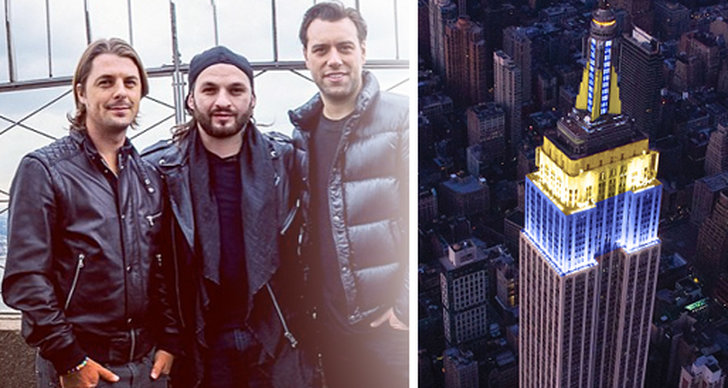 SHM, Swedish House Mafia, Empire State Building, Färg