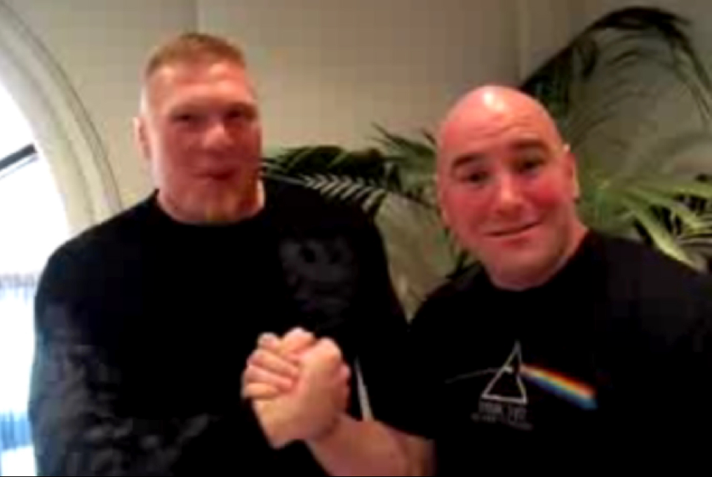 Dana White, Brock Lesnar, UFC