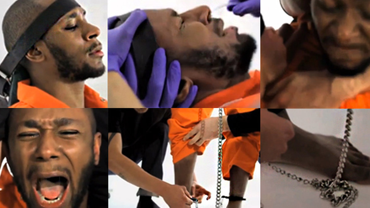Hiphopstjärnan Mos Def utsätter sig frivilligt för en brutal tortyr. OBS: Varning för starka bilder i bildspelet. 