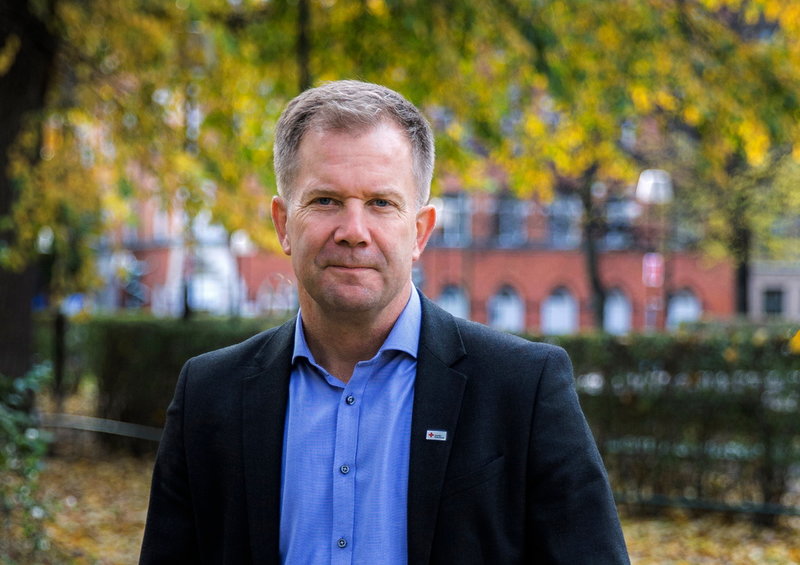 Martin Ärnlöv, generalsekreterare för Svenska Röda Korset.