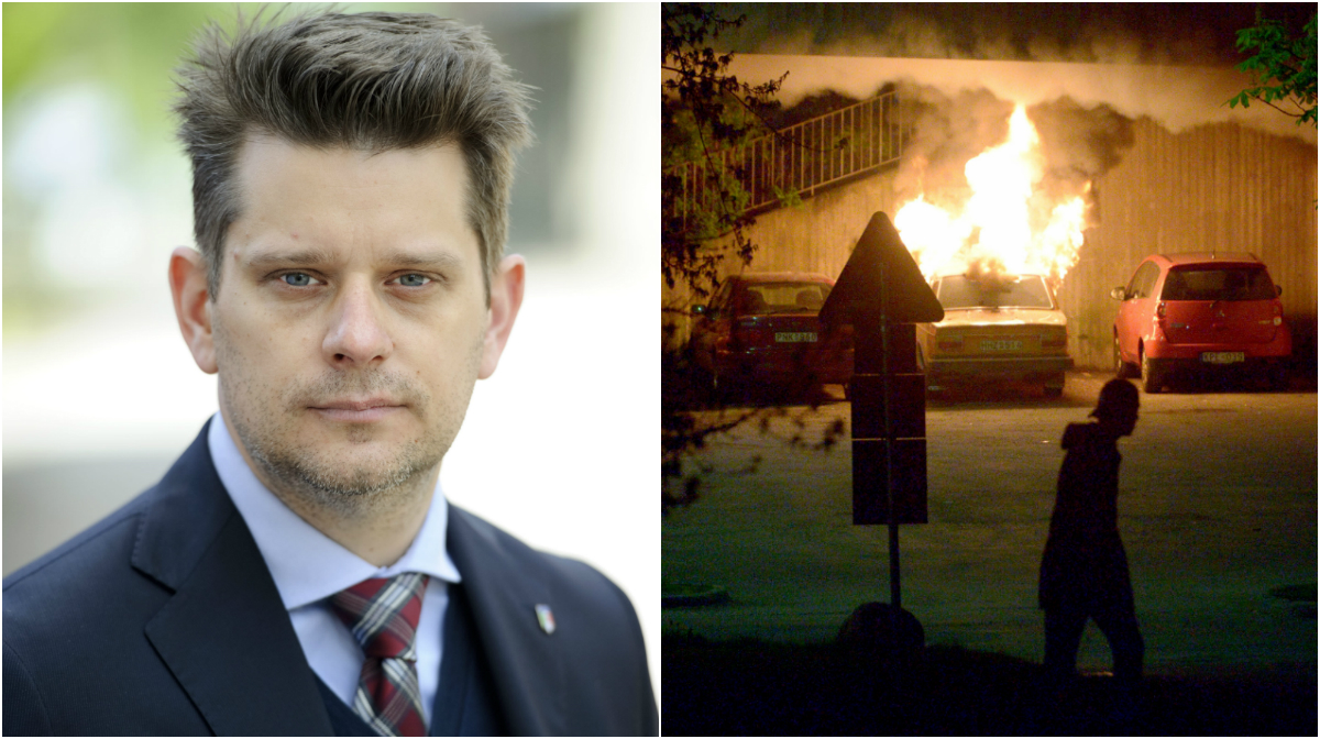 Marcus Birro skriver om bilbränderna och stenkastningen i Norrköping.