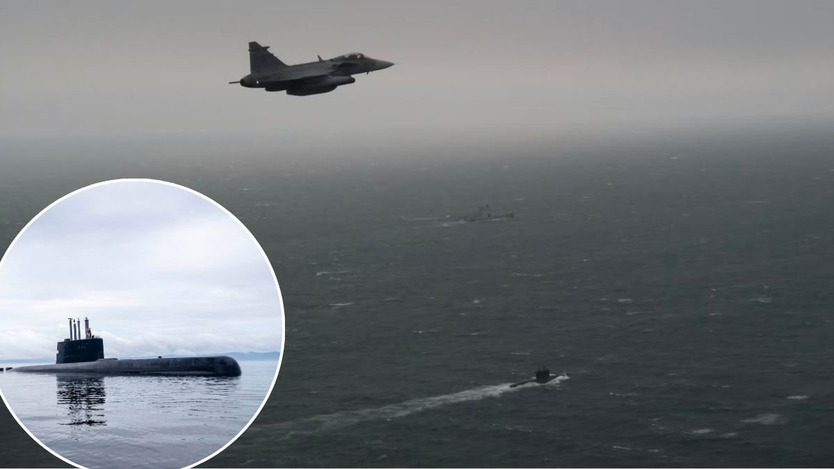 Rysk ubåt upptäckt – svenskt stridsflyg skickades upp