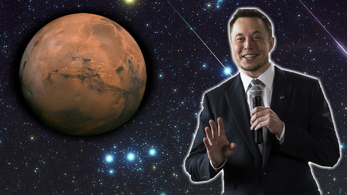 Elon Musk pratade på SXSW att man 2019 ska skicka upp de första Marsraketerna
