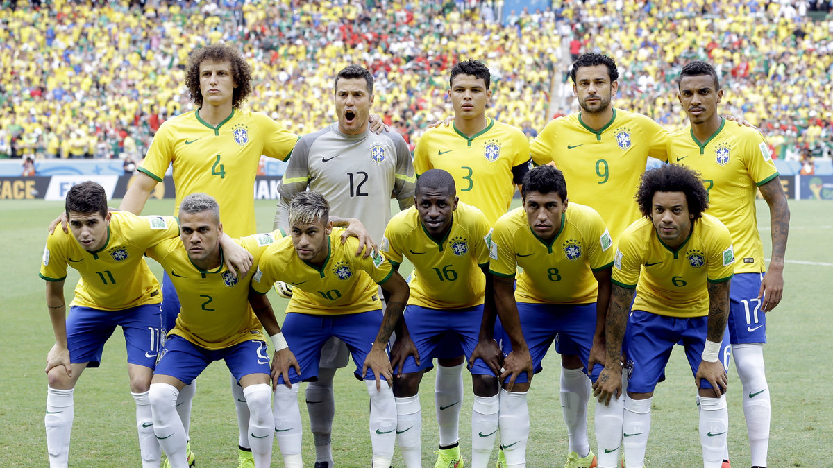Brasiliens startelva. 