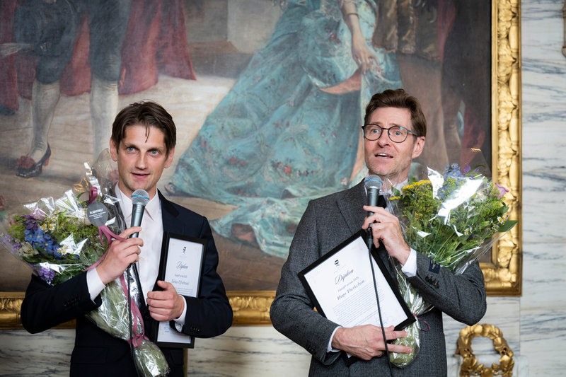 Duon Tubo med Thobias Ulfvebrand och Hugo Therkelson tilldelas Falstatffpriset liksom regissören Sanna Lenken.
