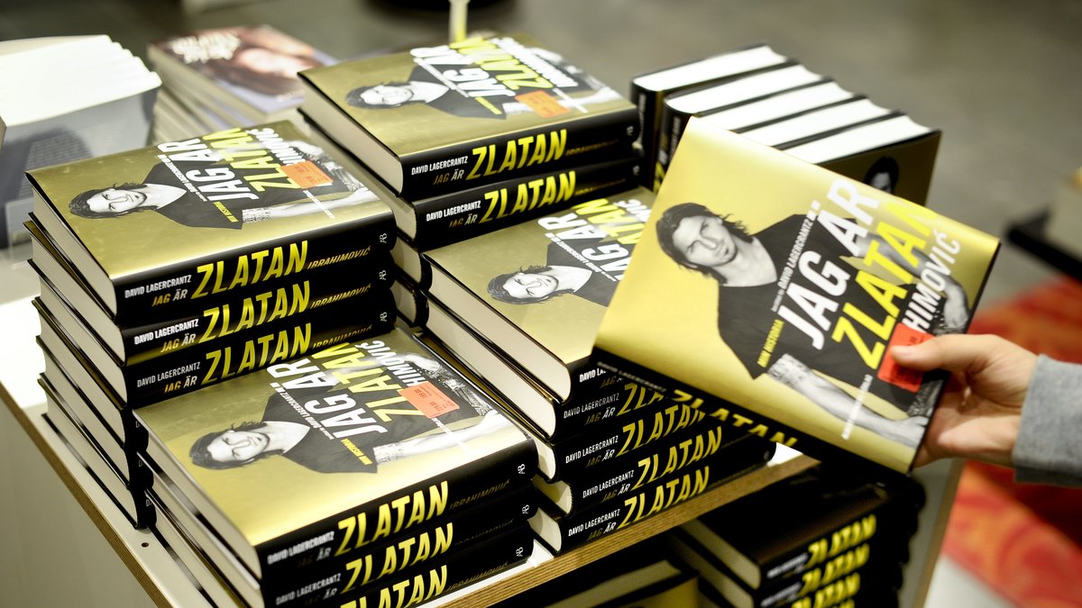 Zlatans bok har precis släppts i Frankrike. 