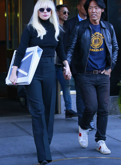 Lady Gaga i New York. Lady Gaga i New York.