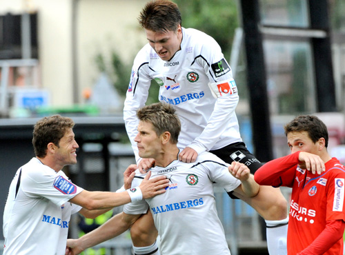 Örebro vann med 3-0 mot Helsingborg.