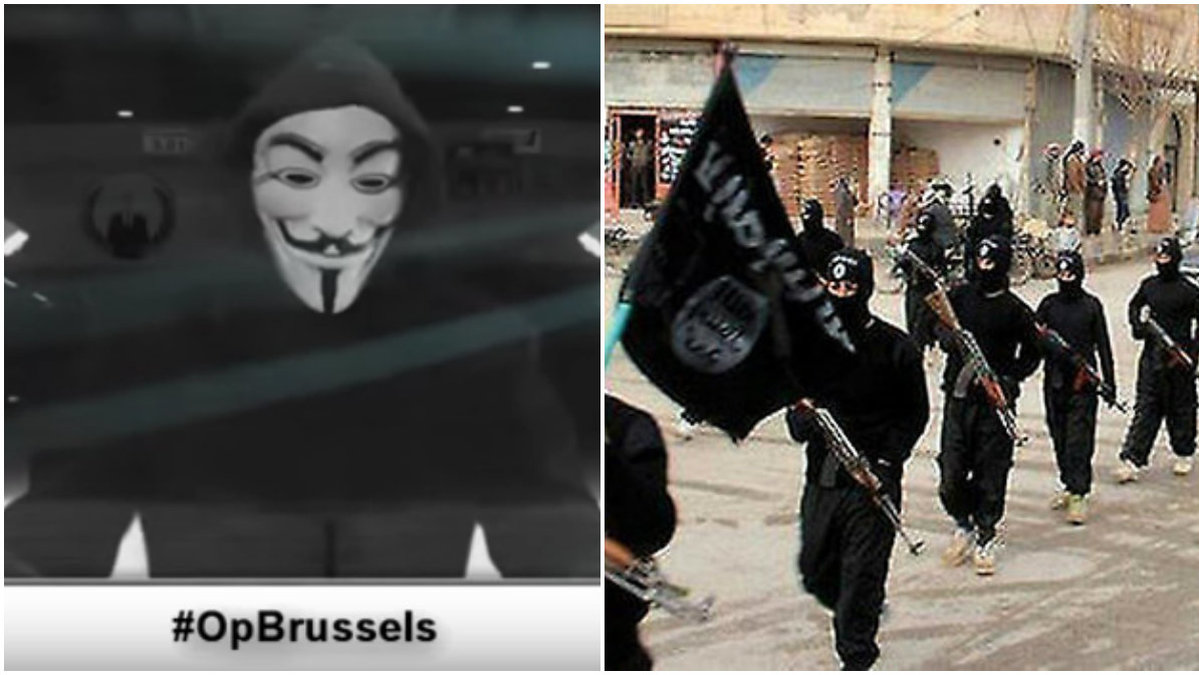 Anonymous uttalar sig i en ny video. 