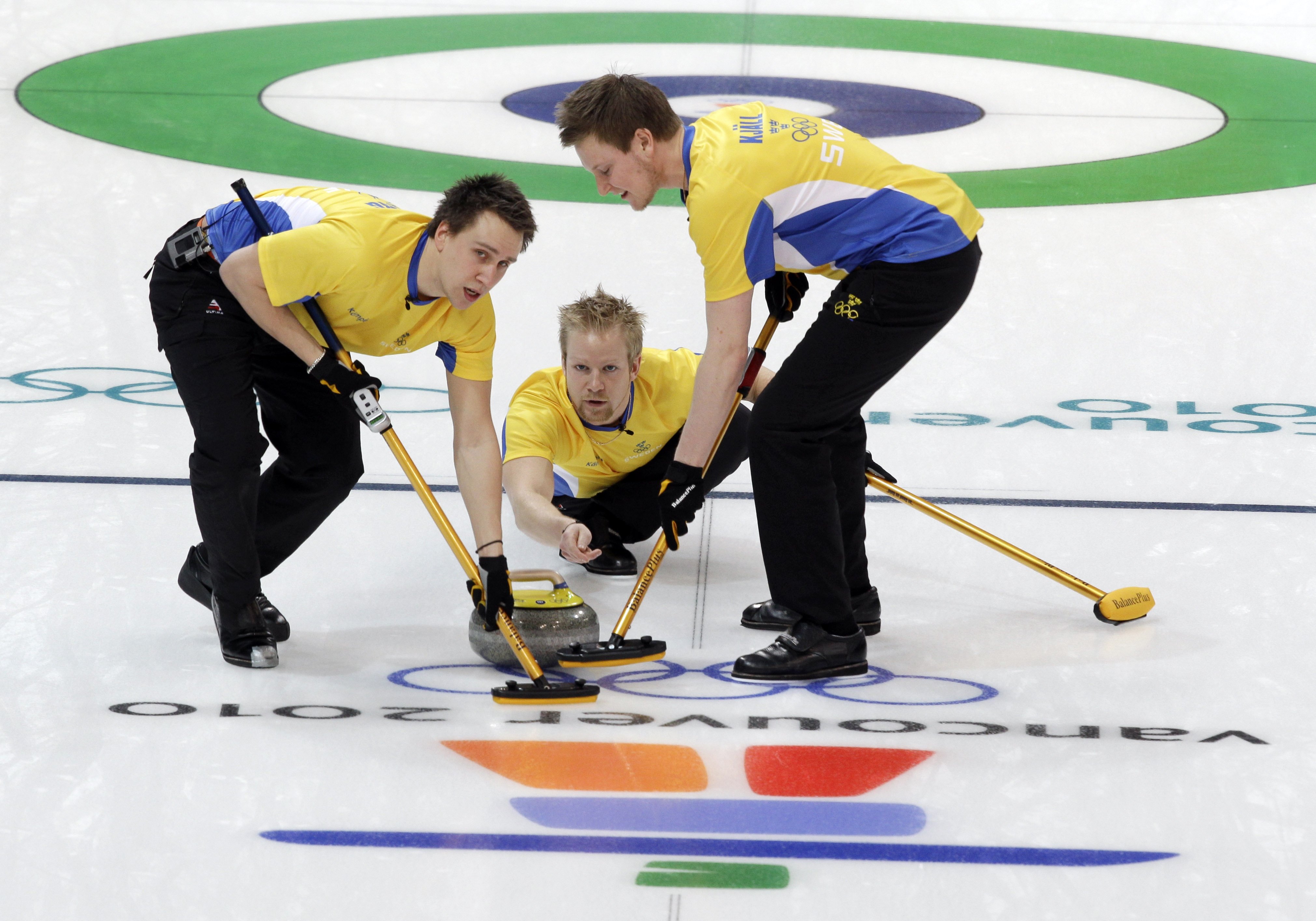 Curling, Lag Edin, Vancouver, Olympiska spelen