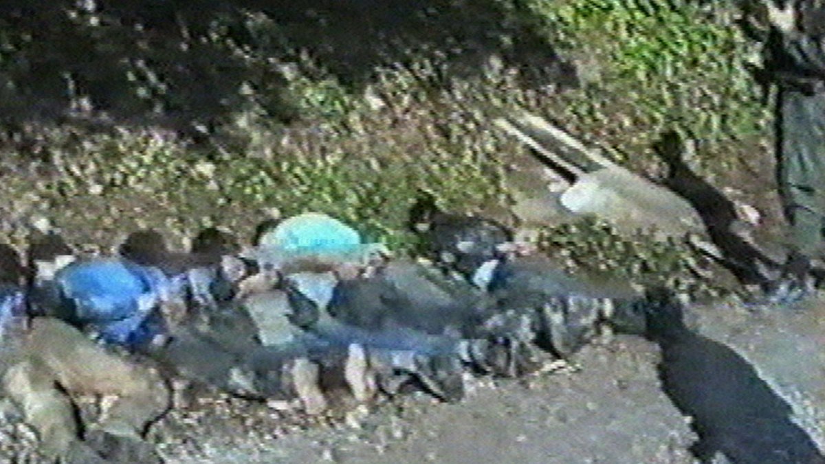 Under ledning av Ratko Mladic utförde de bosnienserbiska styrkorna brutala mord på mer än 8 000 män och pojkar. De här männen som ligger på marken blev skjutna i ryggen efter att de hade förts bort från Srebrenica.