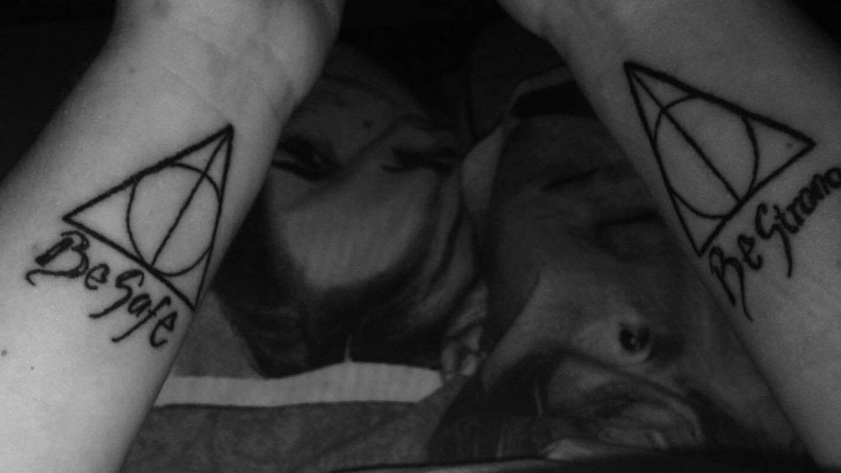 Hennes tatueringar.