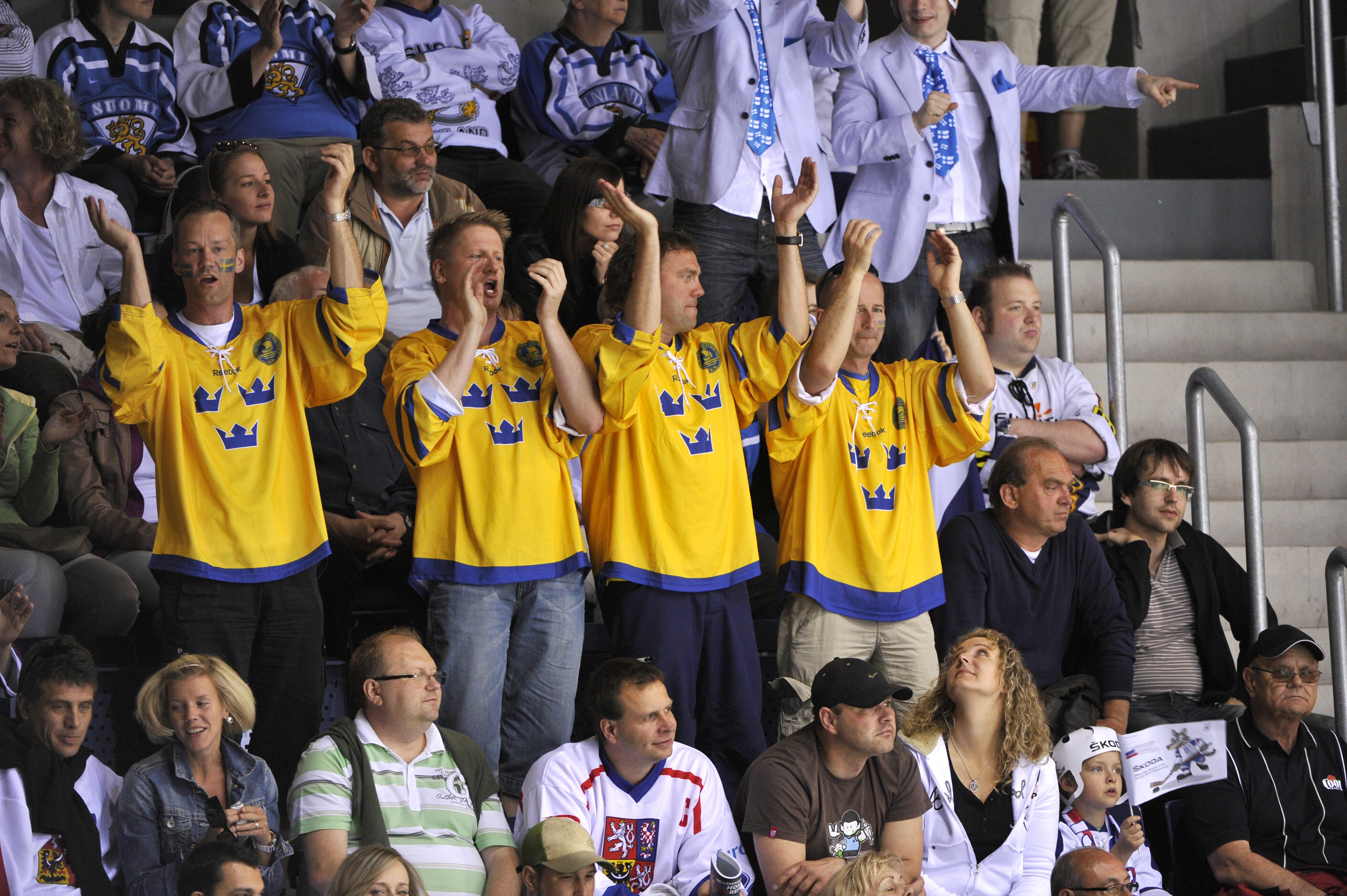 Svenska fansen måste verkligen lyfta om vi ska få tyst på tjeckerna.