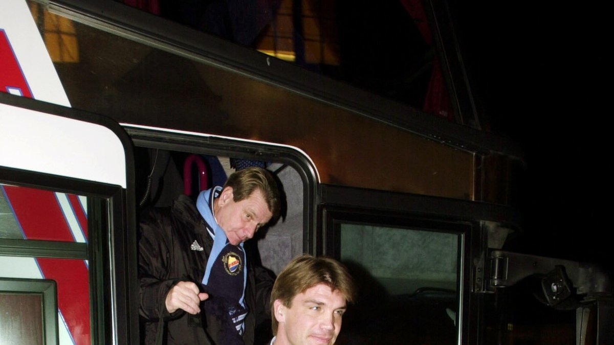 Bosse Andersson med Lennart Johanssons-pokal 2002.
