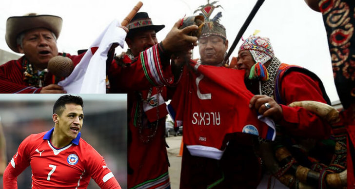 Peru, Forbannelse, Fotbolls-VM, VM-kval, Chile, Fotboll, Häxdoktor, Alexis Sanchez