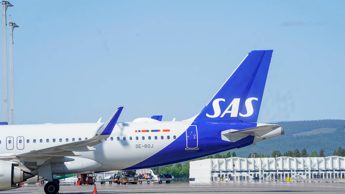 Det krisdrabbade flygbolaget SAS kämpar med ekonomin, men har hittills klarat sig från konkurs och tvångslikvidation. Arkivbild.