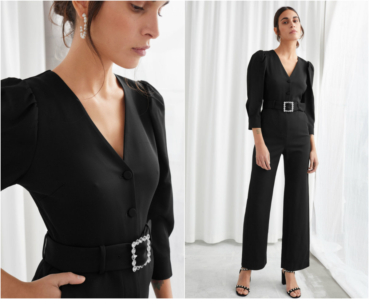 Svart jumpsuit med fina detaljer Svart jumpsuit med fina detaljer