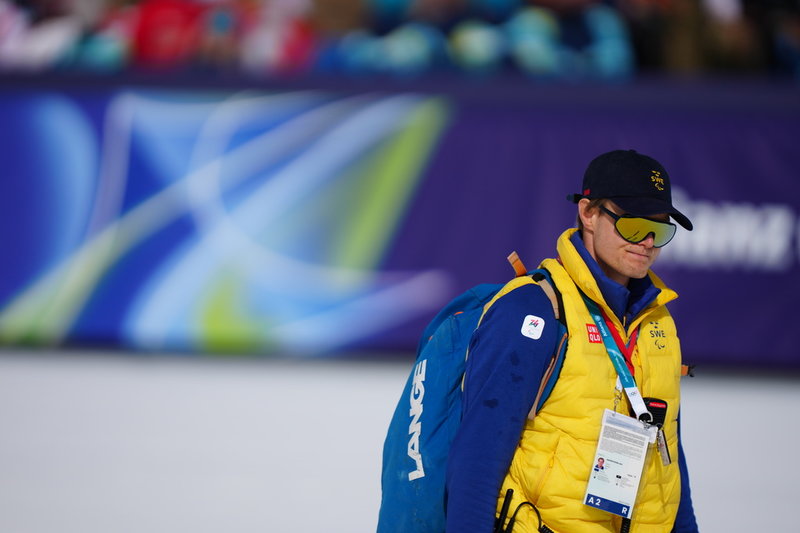 Det alpina landslagets förbundskapten Joel Åkerström.