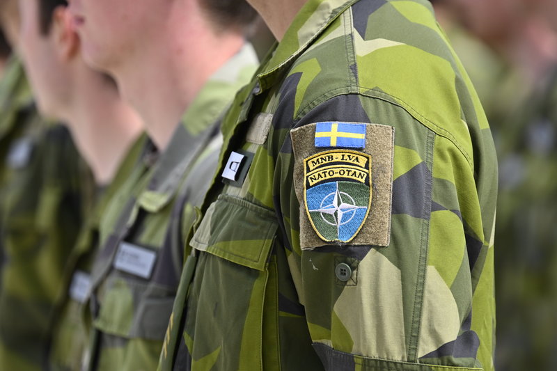 Sverige skickar militär personal till Grönland. Foto: Anders Wiklund/TT