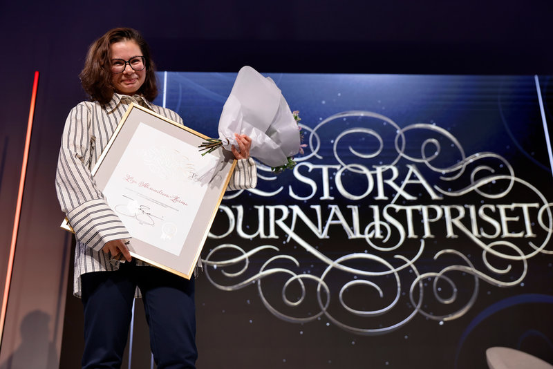 Liza Alexandrova-Zorina tilldelas priset årets berättare för boken "De livegnas land".