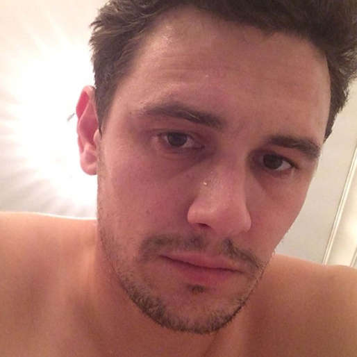 James Franco ser redigt trött ut. James Franco ser redigt trött ut.