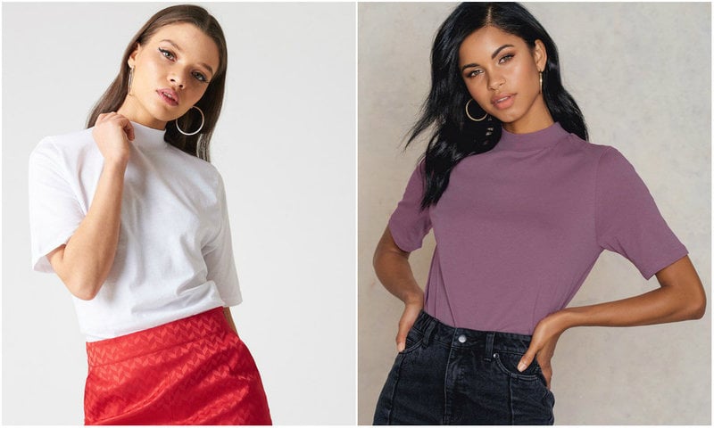 High Neck t-shirt