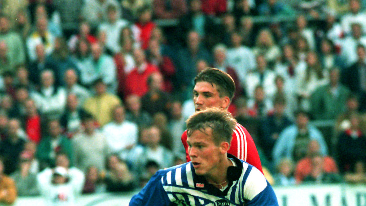 Fredrik Ljungberg inledde karriären i Halmstad, där han blev svensk mästare 1997.