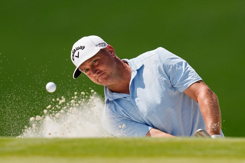 Alex Norén är två slag bakom täten i Abu Dhabi. Arkivbild.