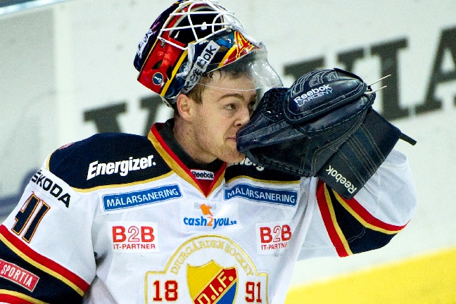 Gustaf Wesslau släppte in två mål borta mot Luleå.