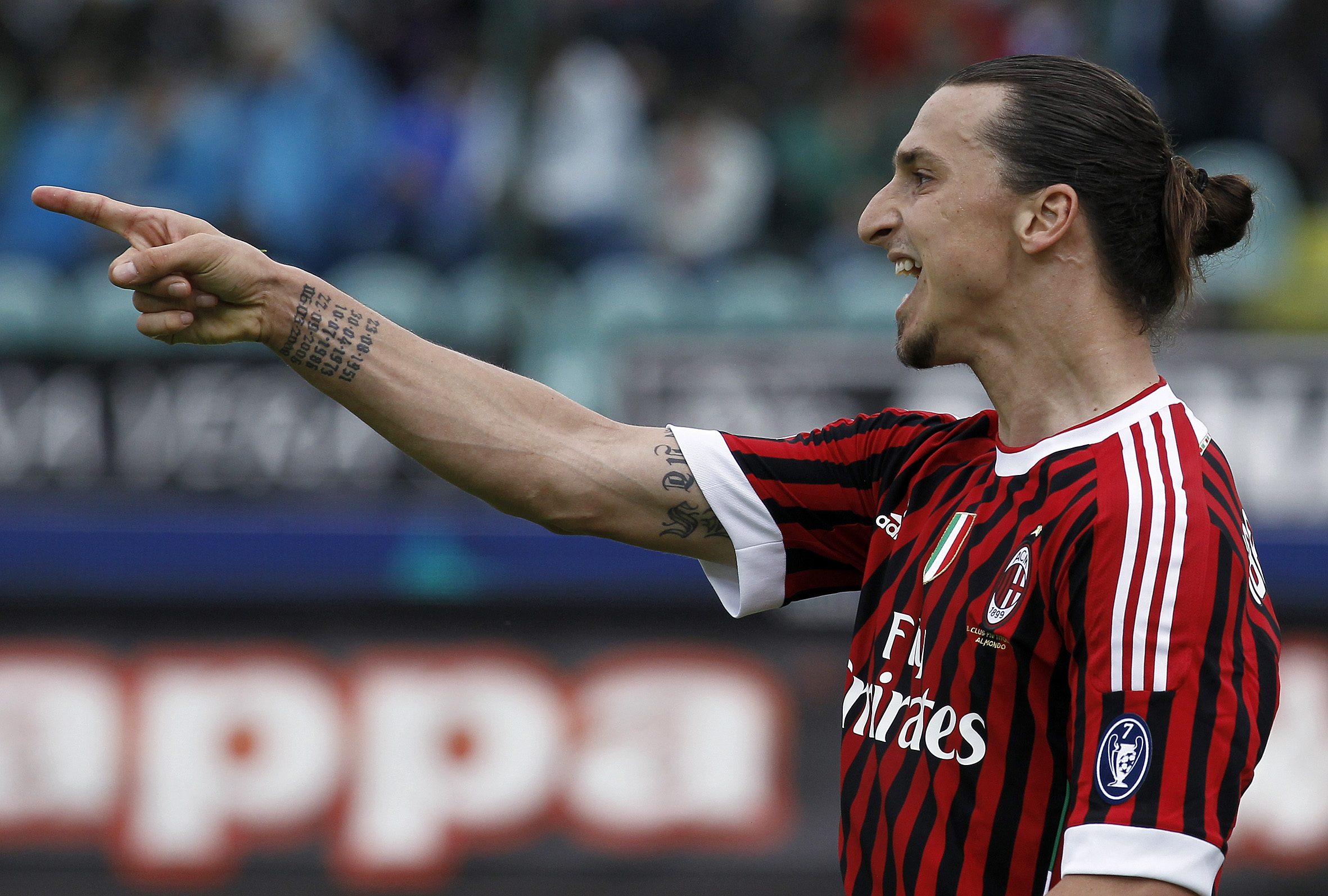 Zlatan tvingades lämna Milan i somras. Zlatan tvingades lämna Milan i somras.