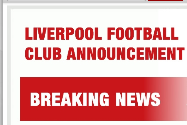 Liverpools breaking news.