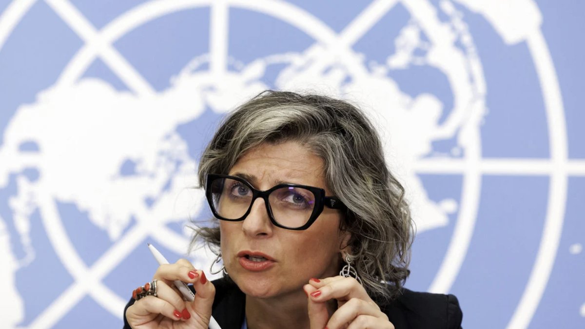Francesca Albanese, FN:s särskilda rapportör för de ockuperade palestinska områdena, menar att det finns tydliga tecken på att Israel begår folkmord i Gaza.