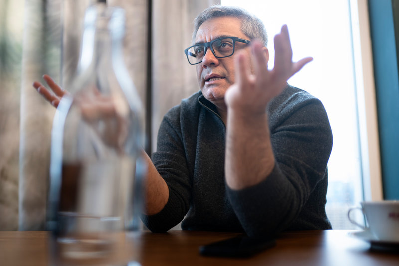 Mohammad Rasoulof flydde från Iran i fjol. 'Jag är inte orolig för hur jag ska kunna fortsätta göra filmer, så länge jag har något att berätta', säger han.