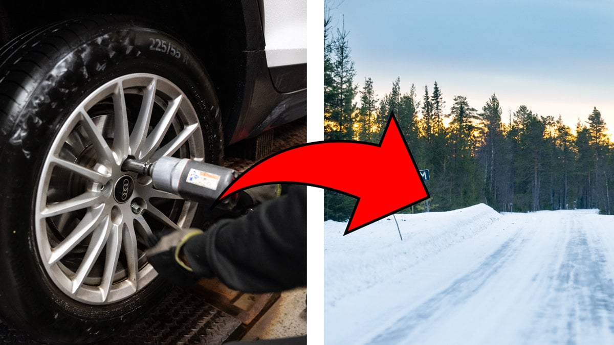 Dags att byta till vinterdäck – innan halkan slår till
