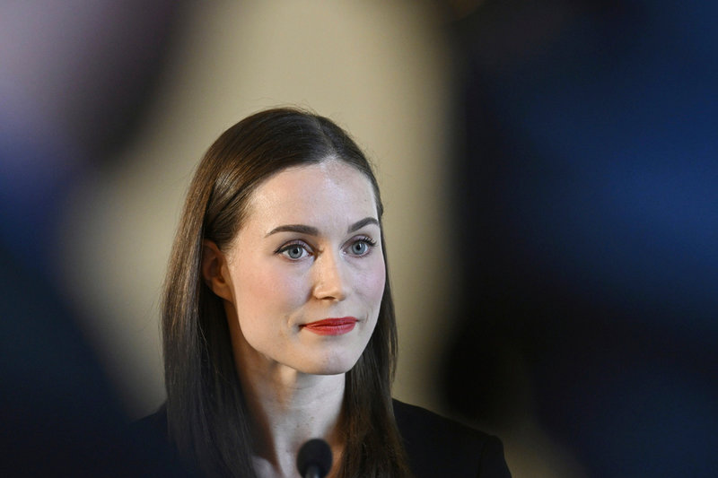 Finlands statsminister Sanna Marin. Arkivfoto.