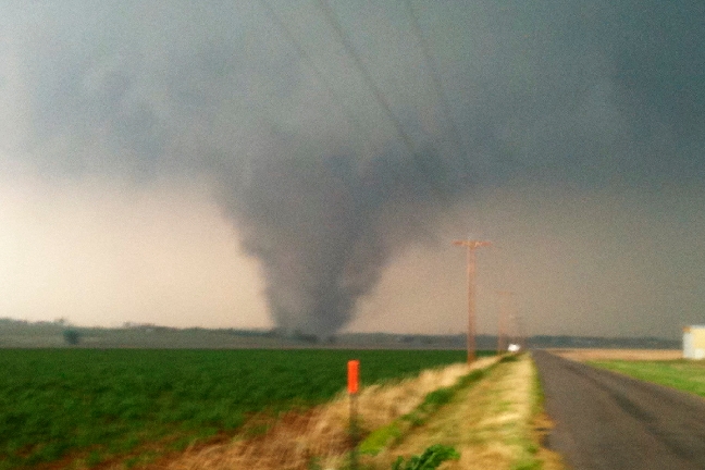 10. Vädret. När det var fredagen den 13 april tidigare i år drabbades Oklahoma av flera tornados. 10. Vädret. När det var fredagen den 13 april tidigare i år drabbades Oklahoma av flera tornados.