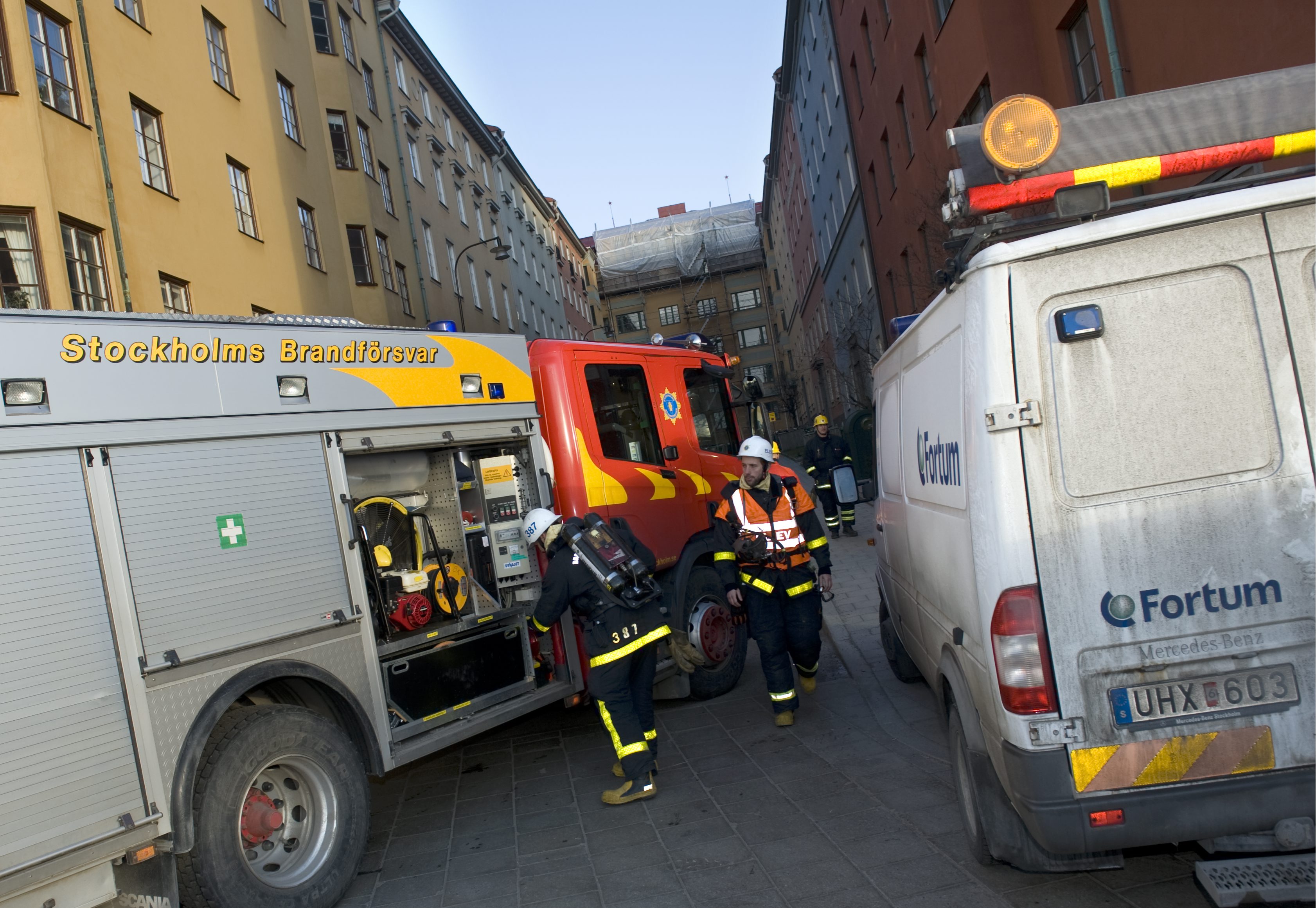 Malmö, Brand, Polisen, Rosengard, Eld