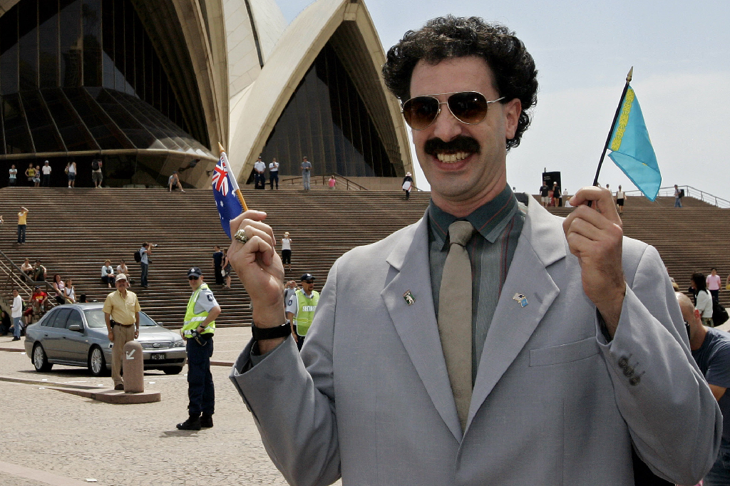 Borats version är förbjuden i flera länder.