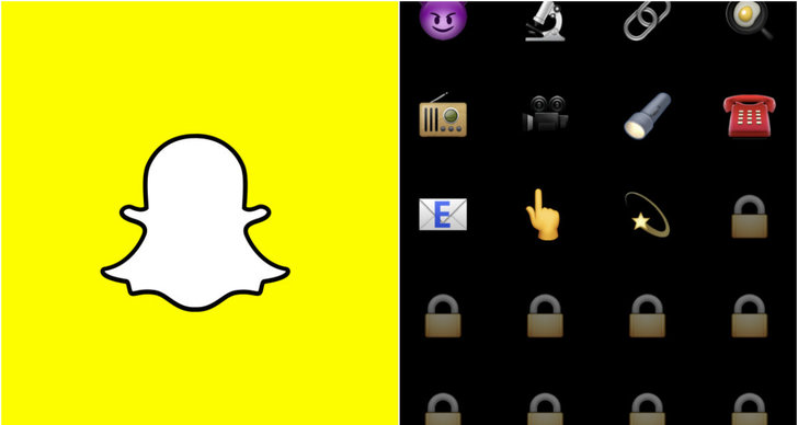 Snapchat, Emoji