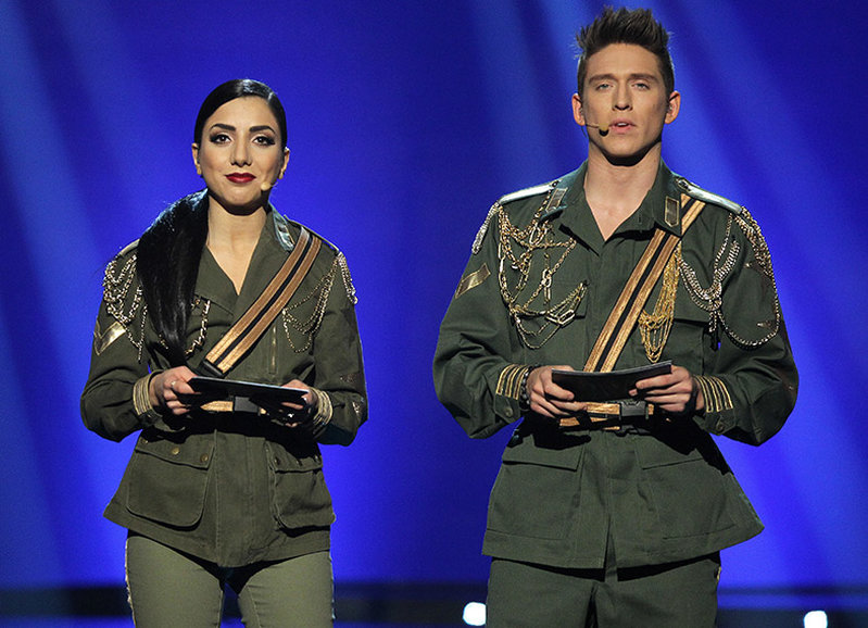 Gina Dirawi och Danny Saucedo Gina Dirawi och Danny Saucedo