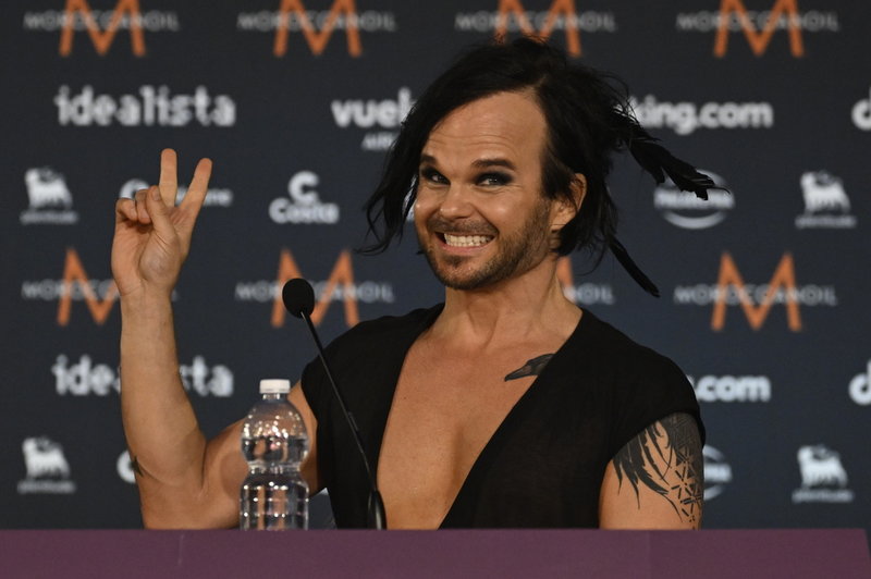 Finlands The Rasmus håller rockfanan högt på lördag.