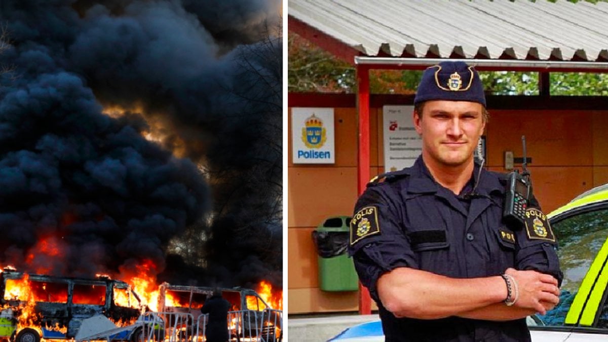 Polisen Filip Pelas om upploppen: "Handlingsförlamat samhälle"