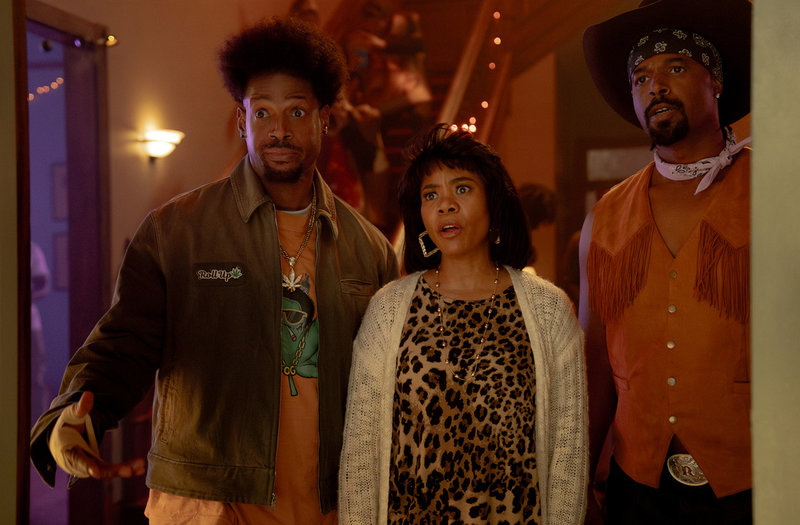 Marlon Wayans och Shawn Wayans är tillbaka i "Scary movie"-universumet. Här med Regina Hall i den nya filmen.