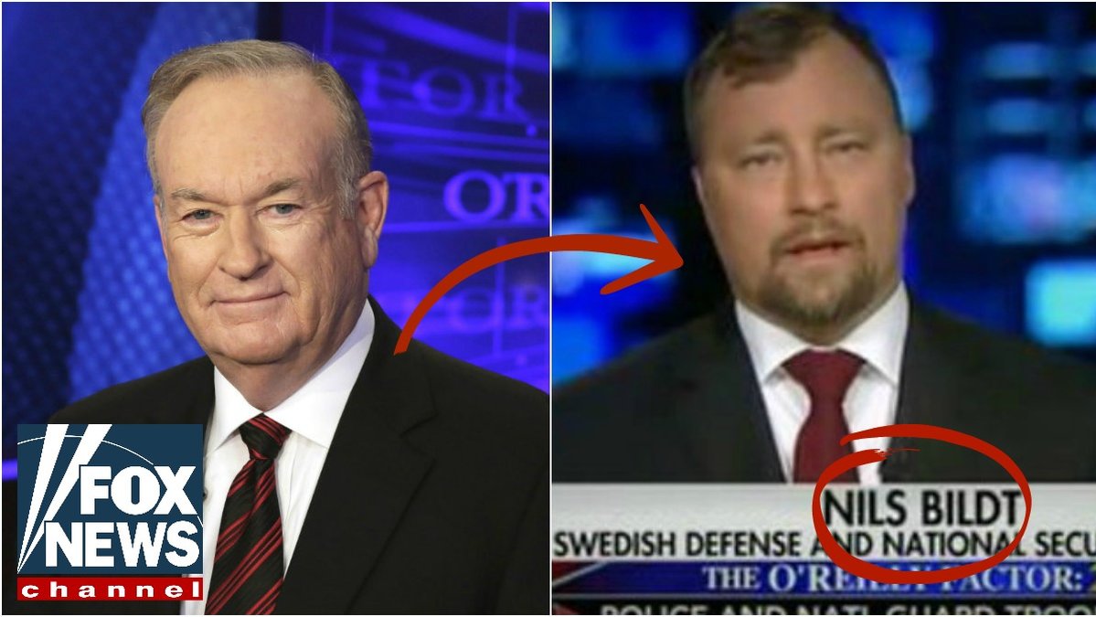 Fox News backar efter Bildts besök. 