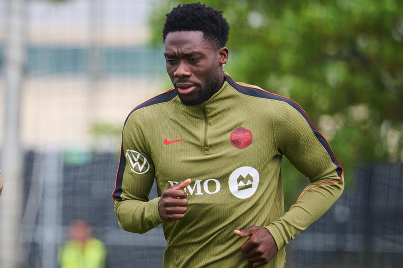 Lagkaptenen Alphonso Davies blir viktigt om Kanada ska gå vidare från gruppen. Men hinner han bli spelklar till premiären?