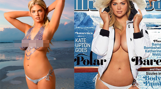 Kate Upton för Sports Illustrated. OBS: Varning för ocensurerade bilder i bildspelet. 
