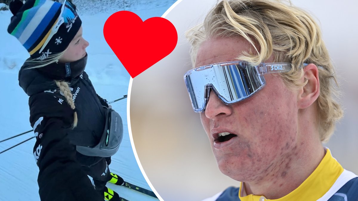 Alvar Myhlback är kär i lagkamraten – visar upp flickvännen