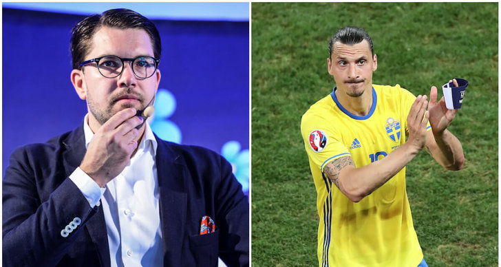Fotboll, Zlatan Ibrahimovic, Sverigedemokraterna, Jimmie Åkesson, Landslaget