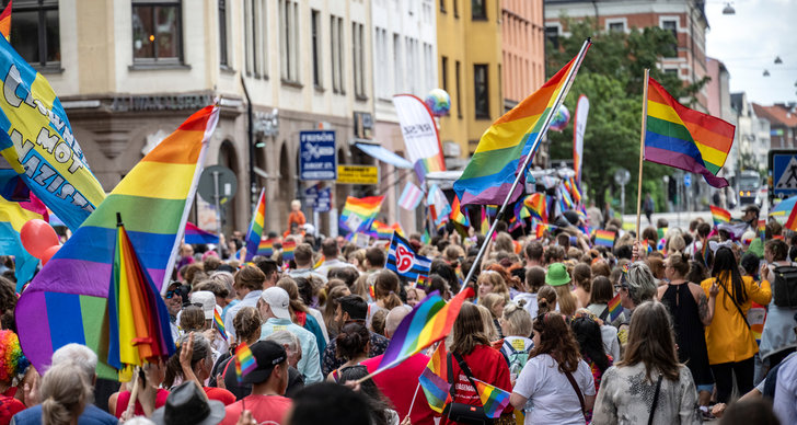 Linköping, TT, Pride, Sverige, Miljöpartiet, Stockholm, Politik, Sverigedemokraterna, Märta Stenevi, Hot